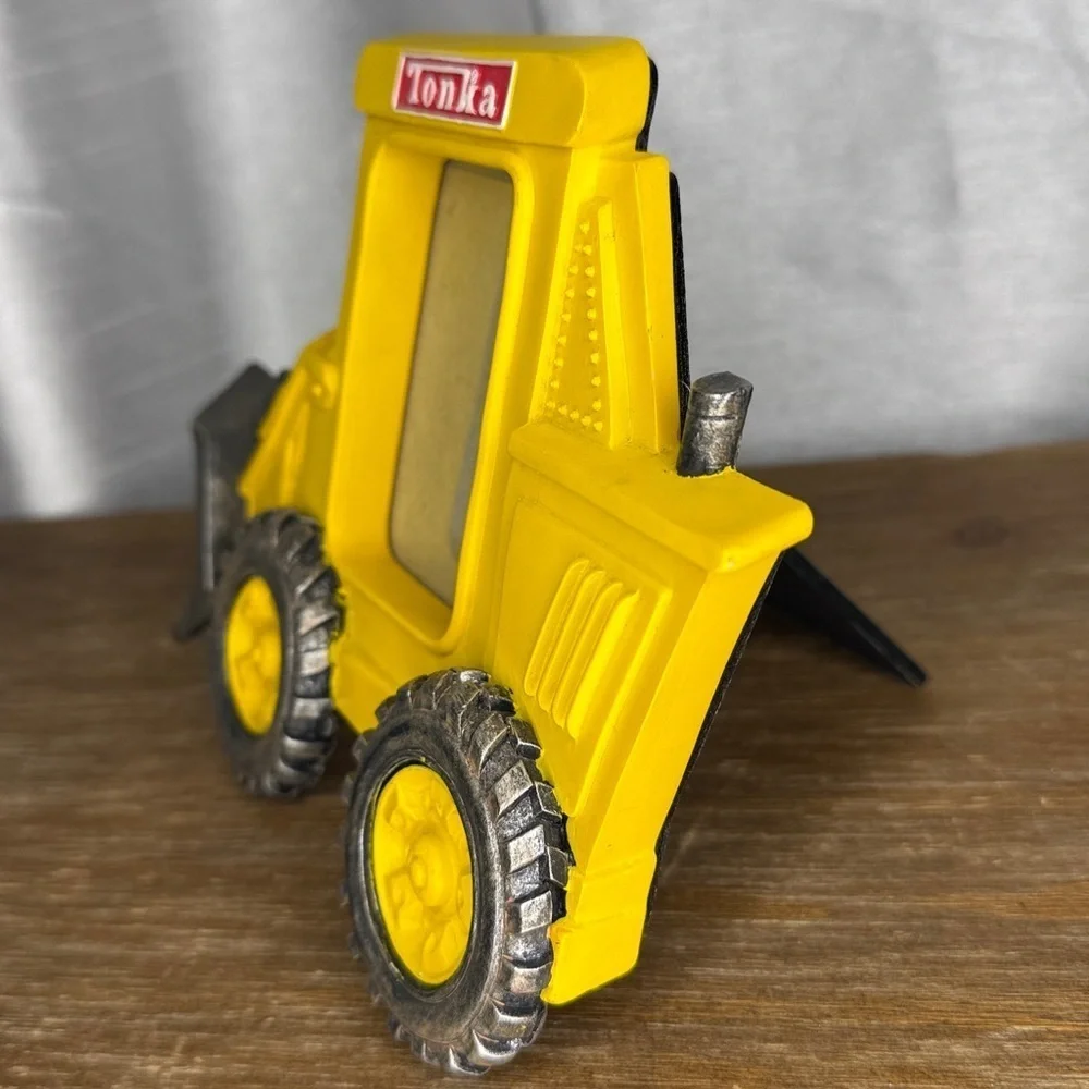 Tonka Front Loader Picture Frame 2.25 x 3.25 Vtg 2000 Enesco Hasbro